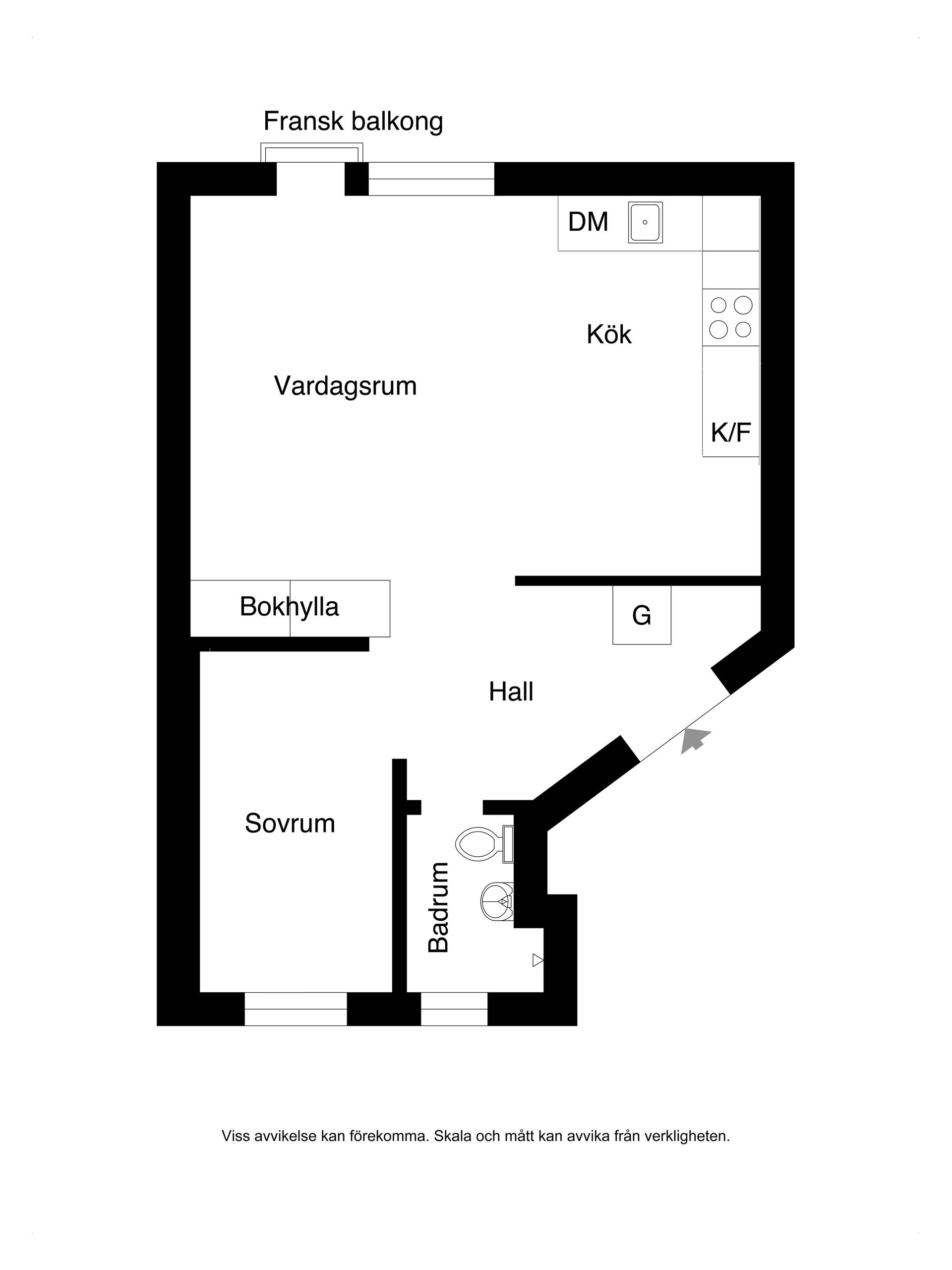 Bostadsrätt, Fredrikslundsvägen 7, Abrahamsberg / Åkeslund, Stockholm