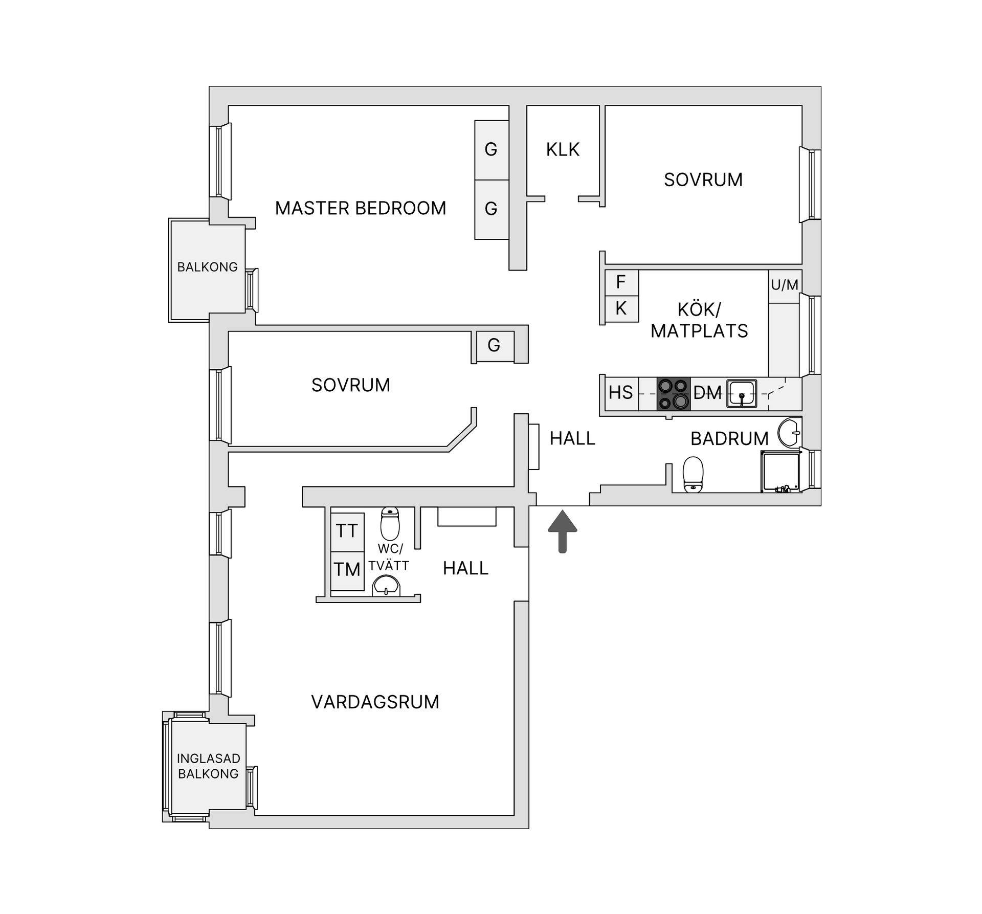 Bostadsrätt, Lindormsgatan 20, Sjöbo, Borås