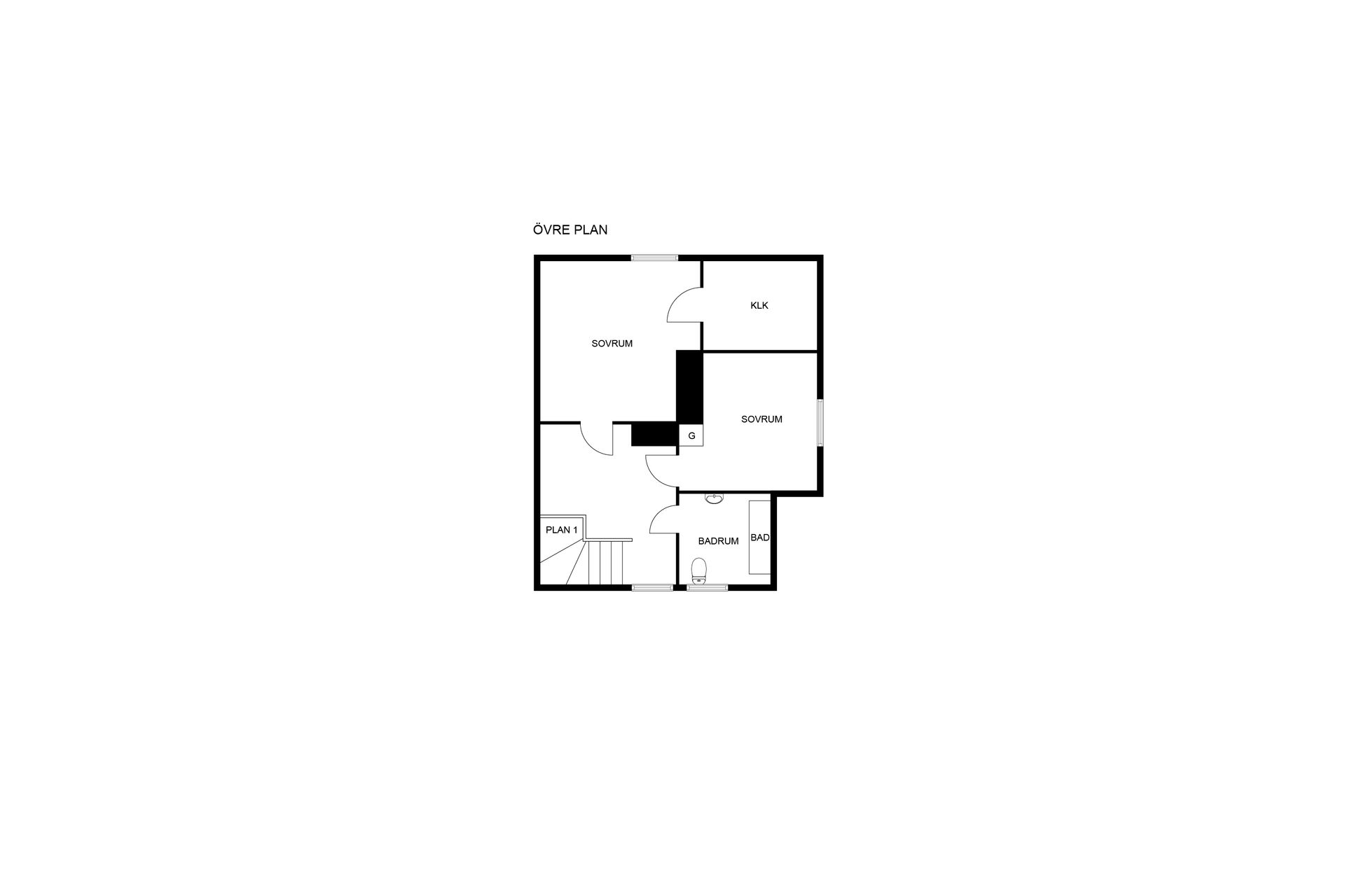 Villa, Storgårdsgatan 2, Lilla Edet Centrum, Lilla Edet