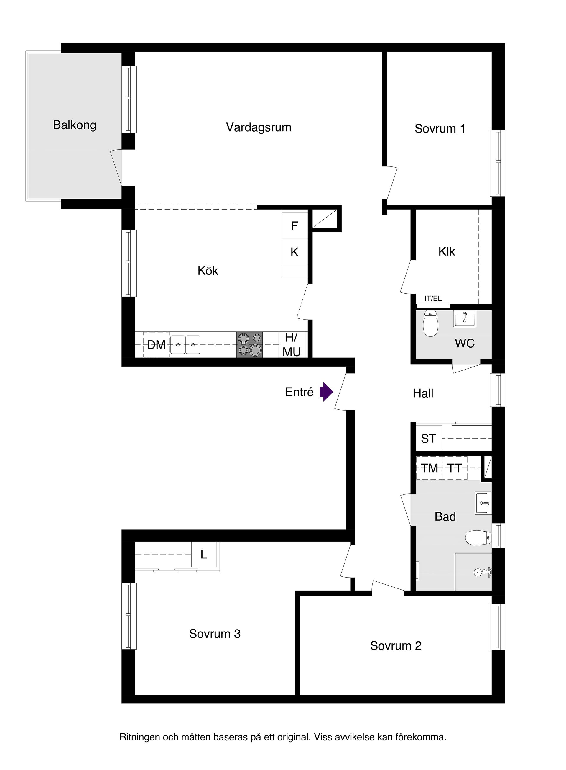 Bostadsrätt, Sågargatan 10B, Kungsängen, Uppsala