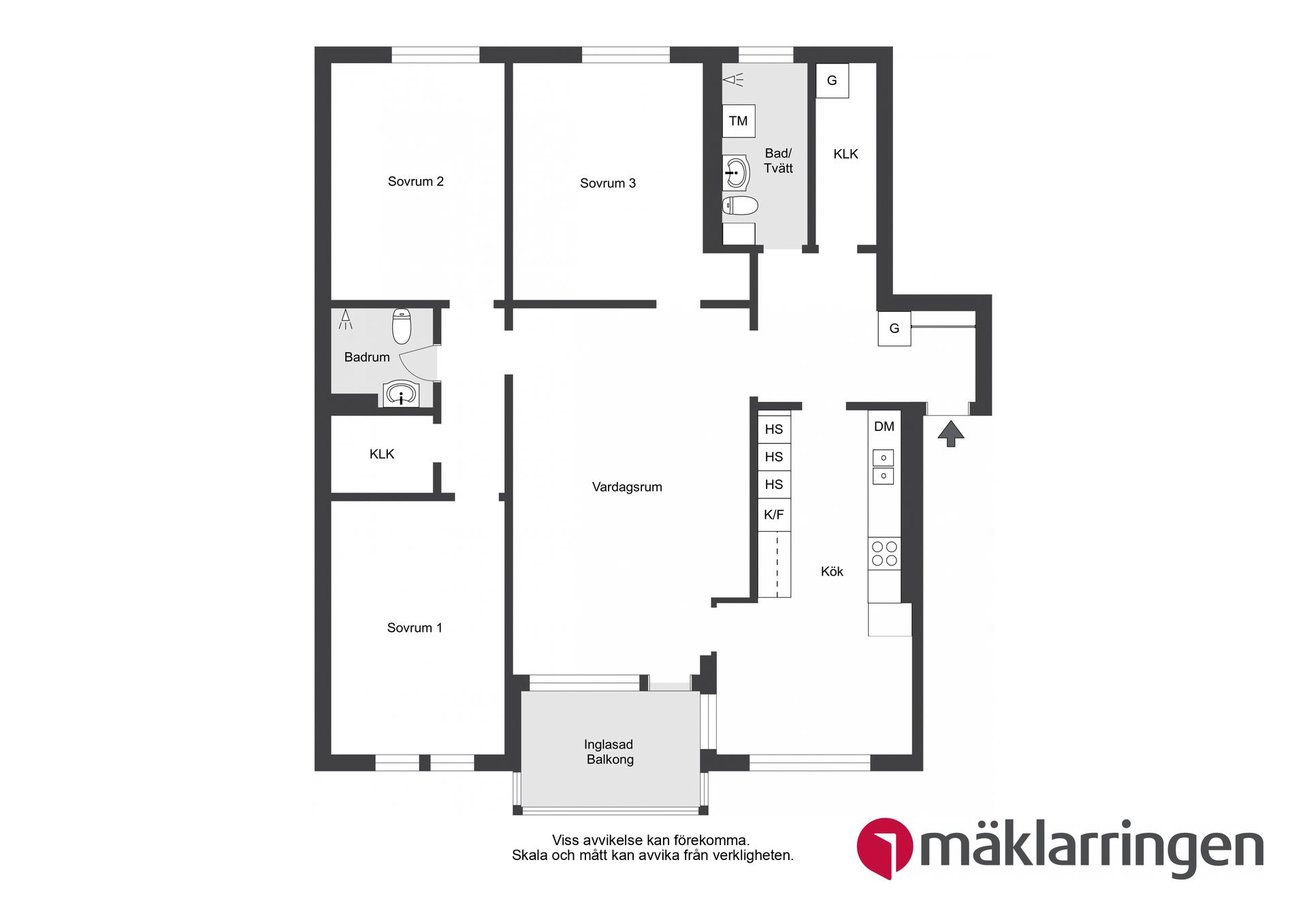 Bostadsrätt, Veckovägen 11, Jakobsberg, Järfälla