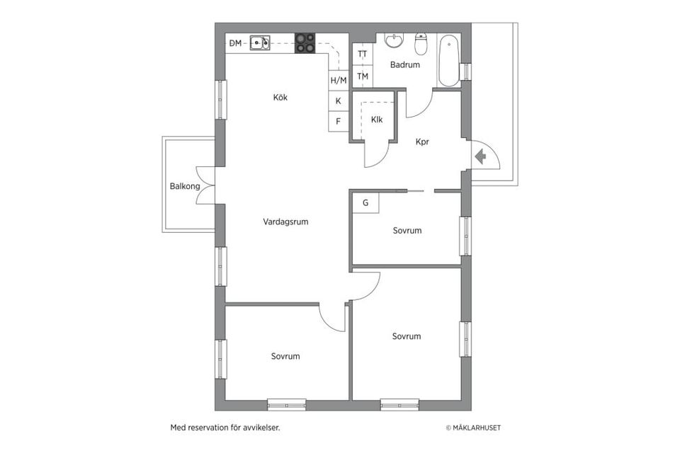 Bostadsrätt, Älesvägen 12d, Vallås, Halmstad