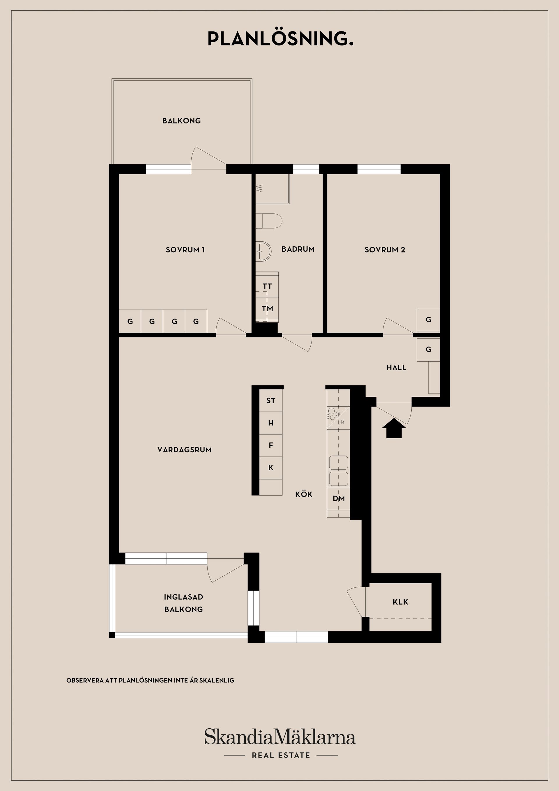 Bostadsrätt, Cirkusgränd 5 5 tr, Centrala Sollentuna/Tureberg, Sollentuna