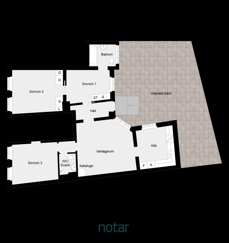 Bostadsrätt, Hjortgatan 1, Kulturkvadranten, Lund