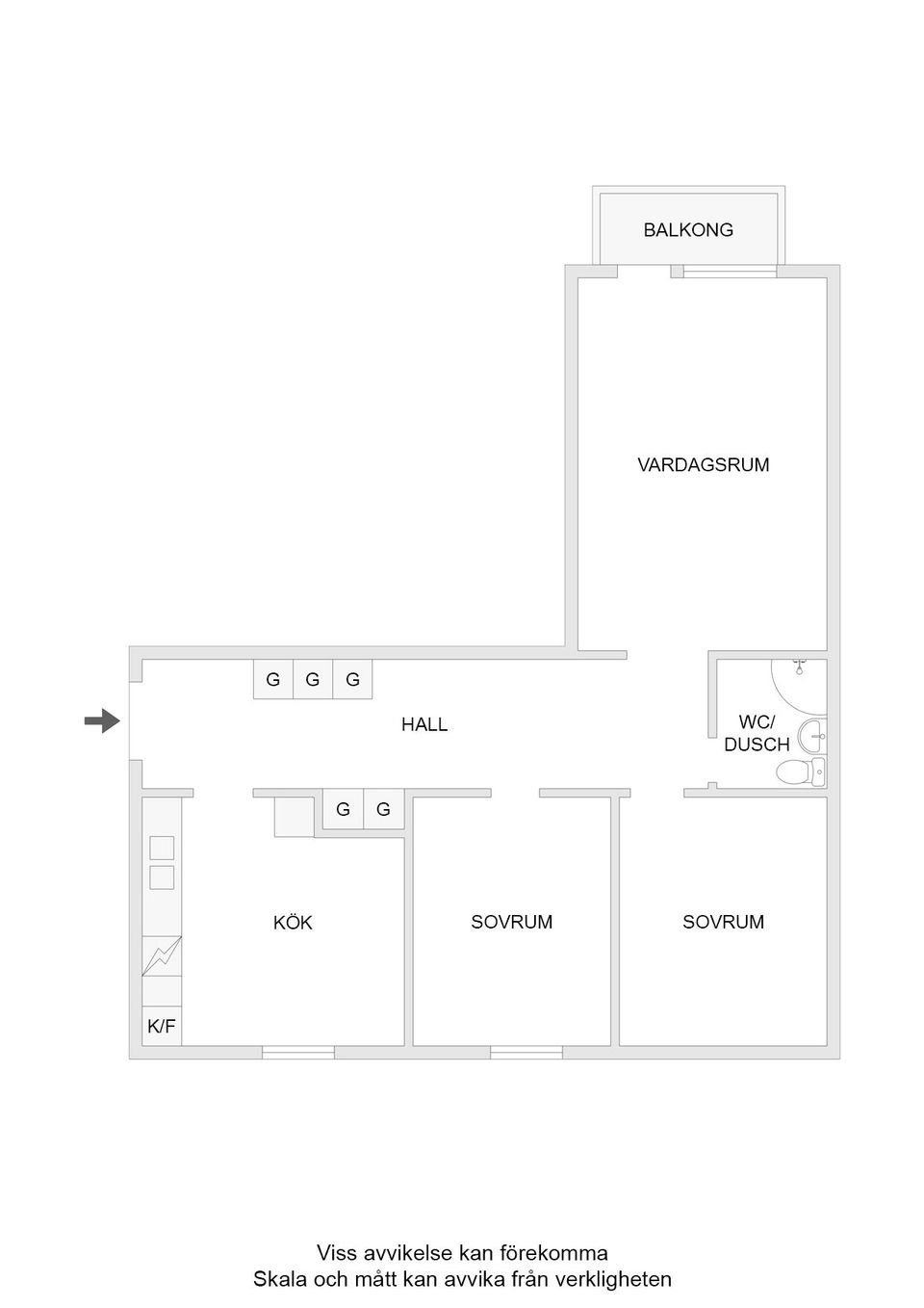 Bostadsrätt, Hejaregatan 8A, Fanna, Enköping
