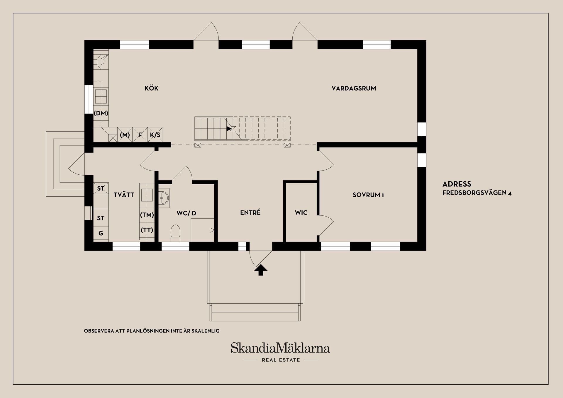 Villa, Fredsborgsvägen 4, Fredsborg, Österåker