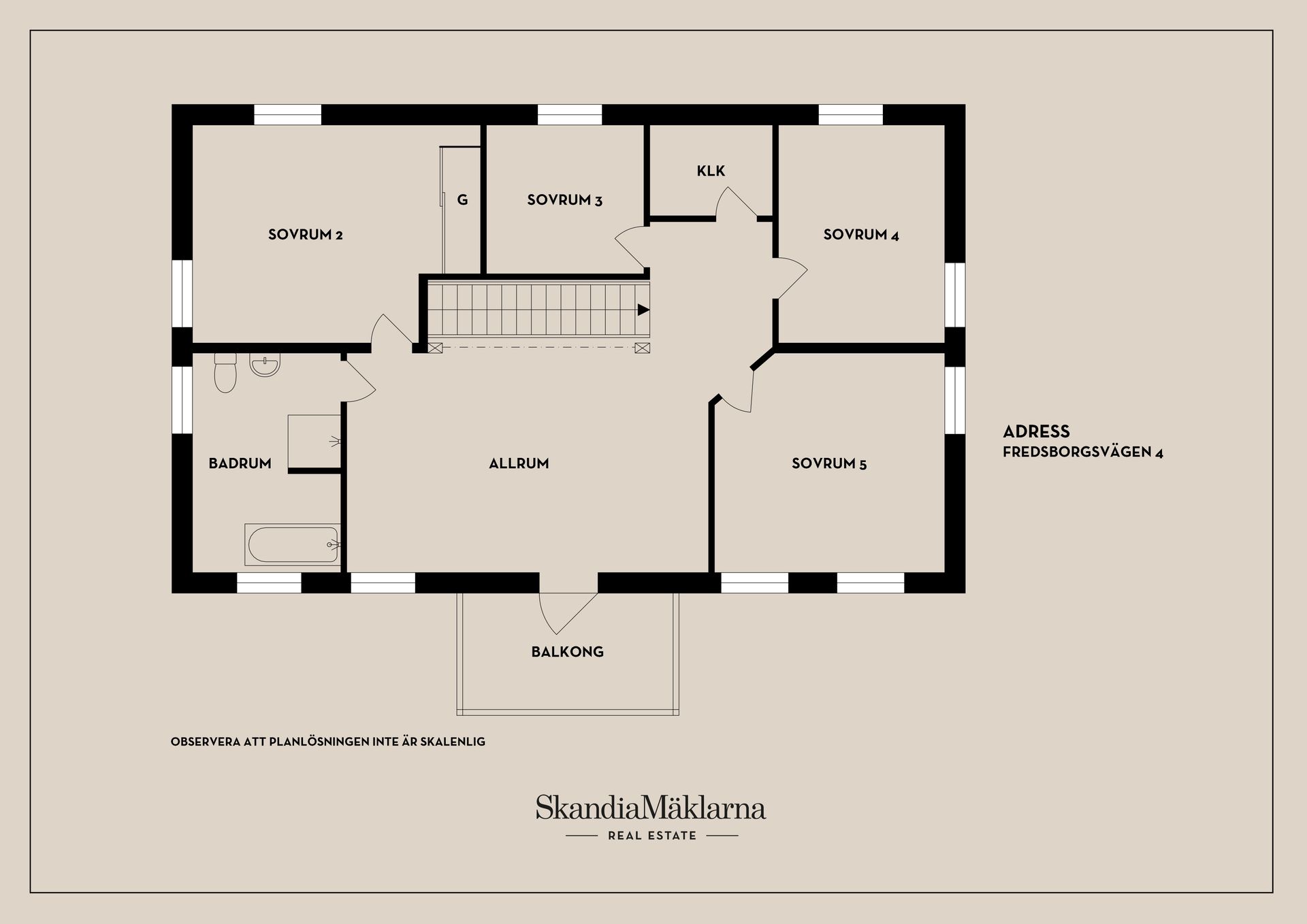 Villa, Fredsborgsvägen 4, Fredsborg, Österåker