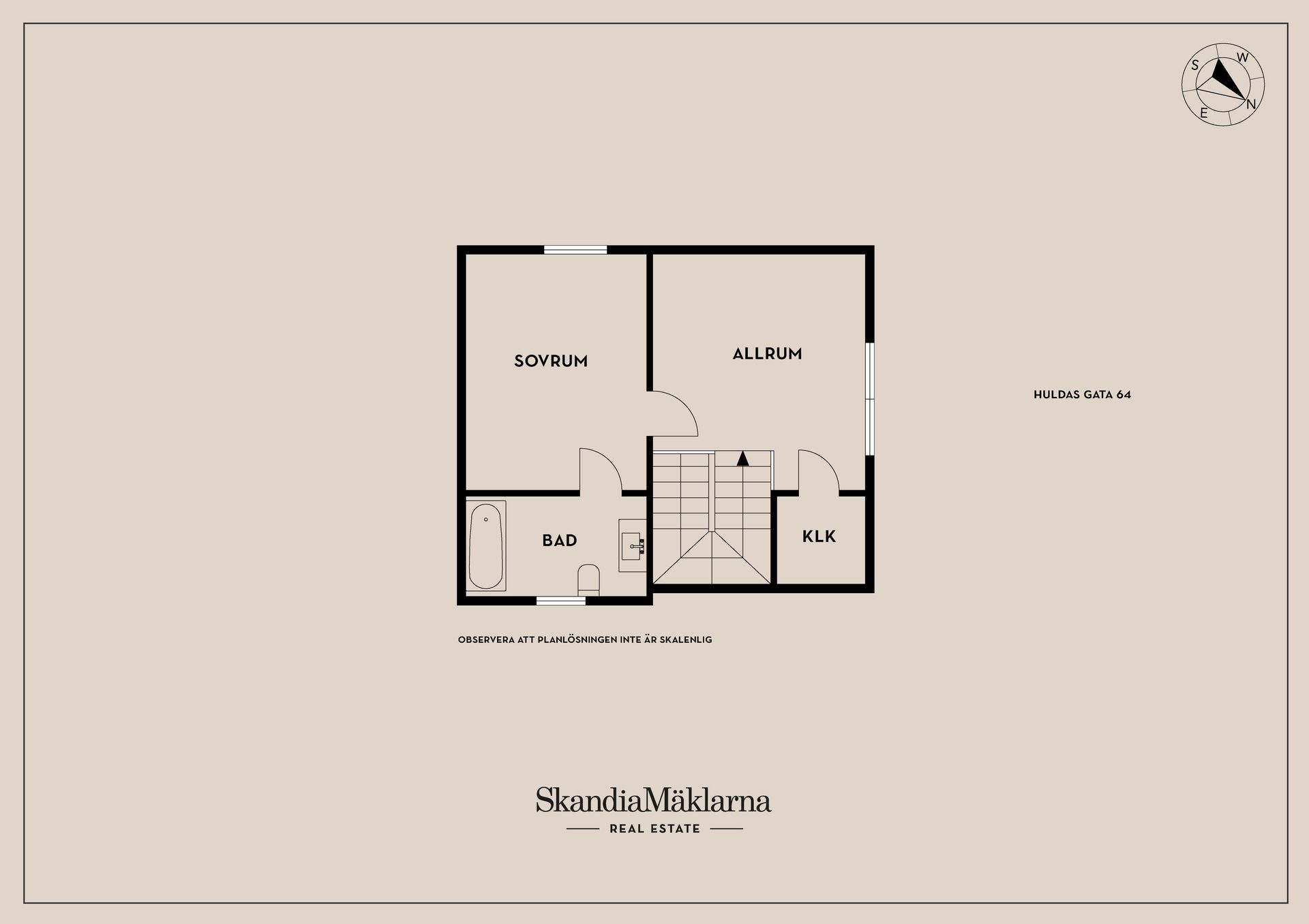 Bostadsrätt, Huldas gata 64, Nordtag, Kungälv