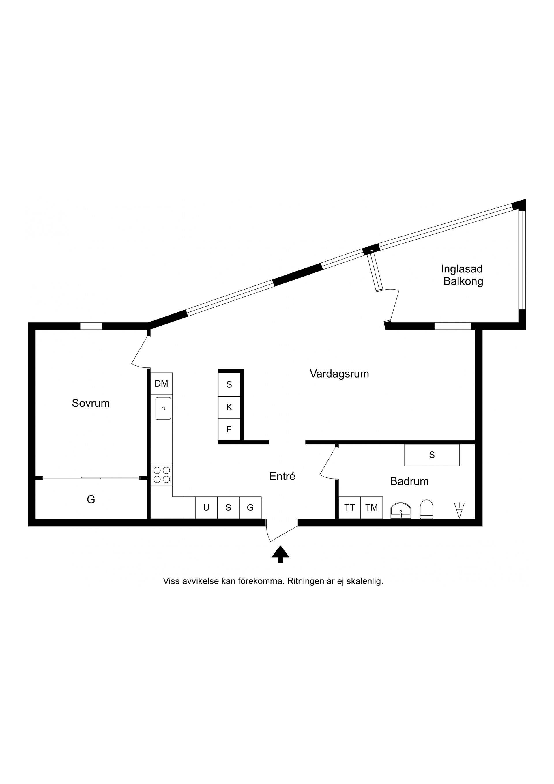 Bostadsrätt, Ribstonvägen 6, Göingegården, Varberg