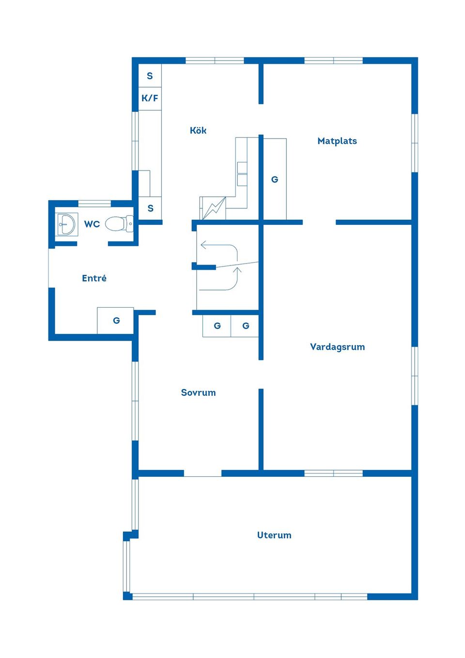 Villa, Västanvik 69, Torsby