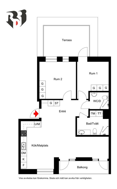 Bostadsrätt, Stadskajen 4, Centrum, Landskrona
