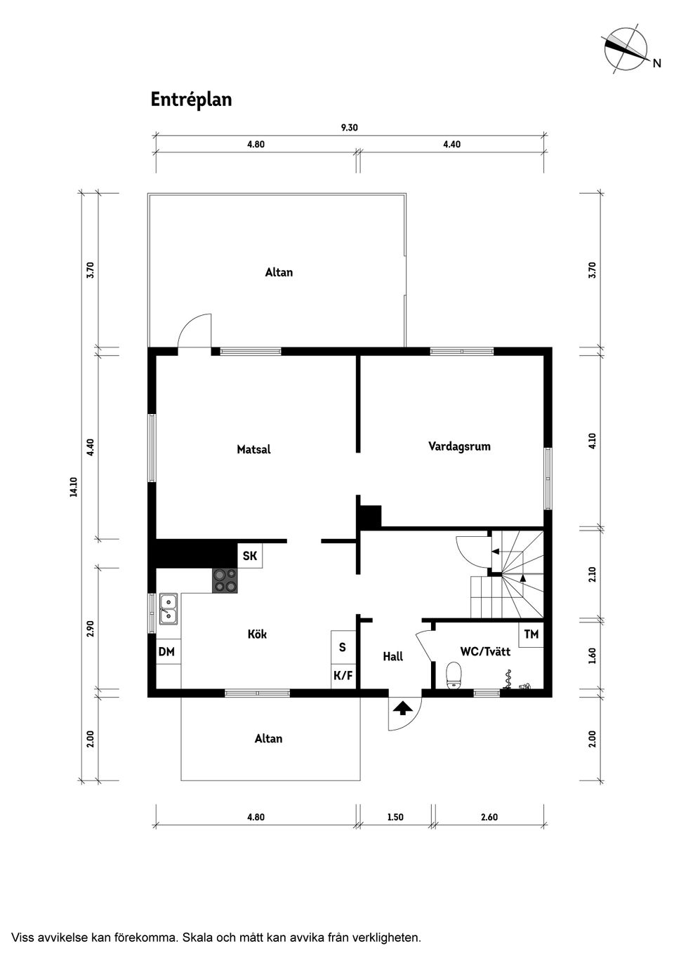 Villa, Prästgården 369, Västra Tunhem, Vänersborg