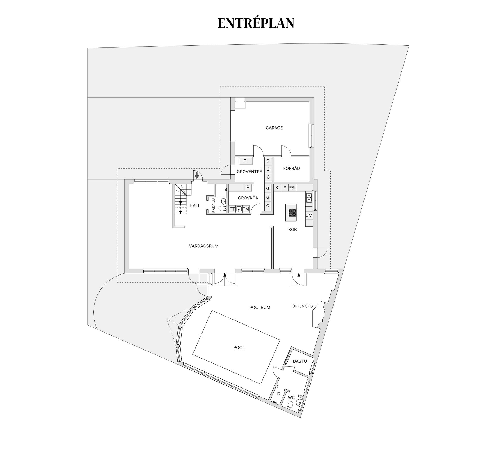 Villa, Näckrosgränd 11, Backarna Sjöbo, Sjöbo