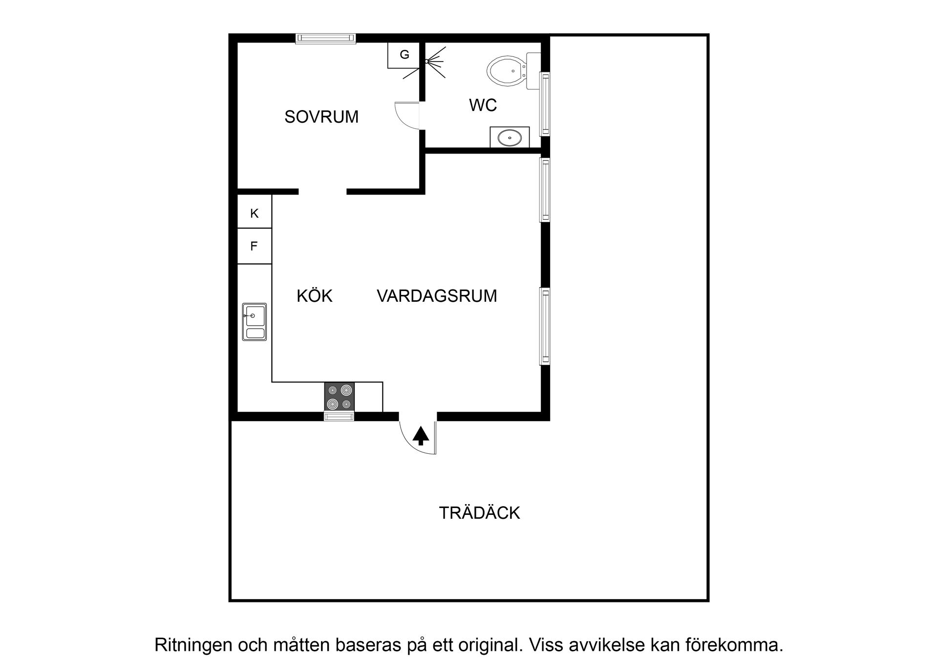Fritidshus, Gatehus 27, Halmstad