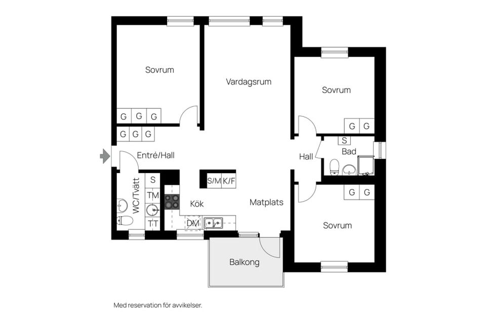 Bostadsrätt, Pålsbovägen 6 Lgh 1103, Söndrum / Bäckagård, Halmstad