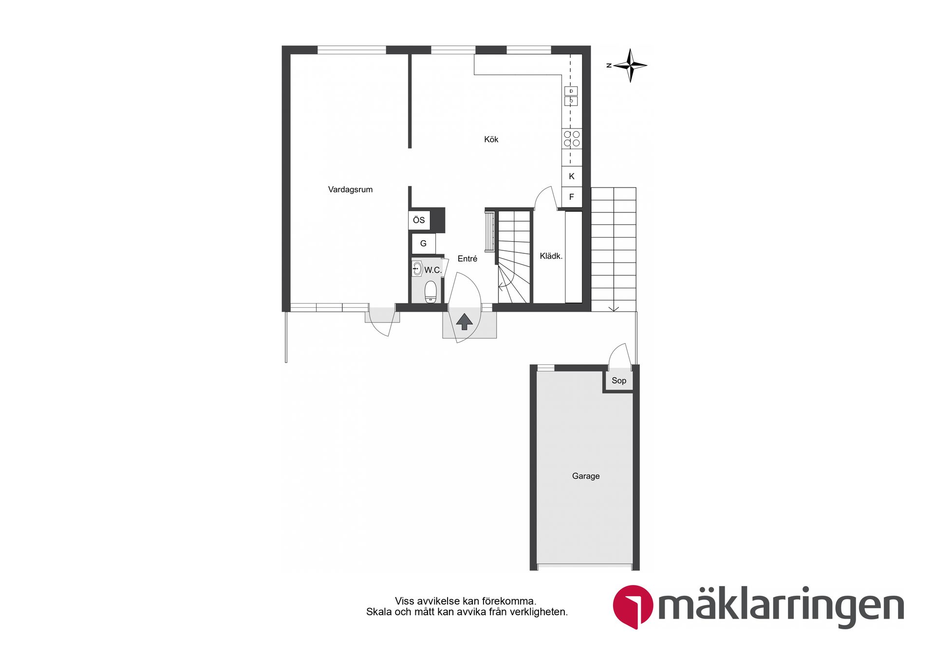 Villa, Radhus, Hovvägen 36, Vattmyra, Järfälla