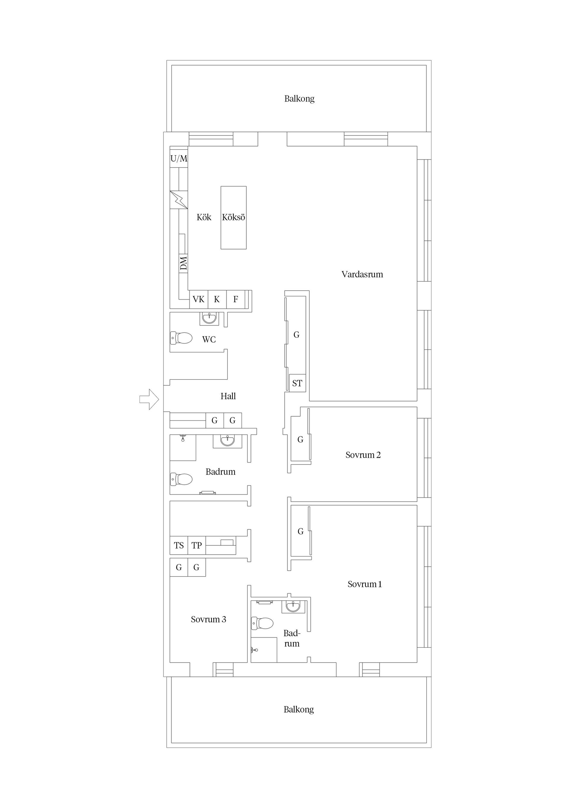 Bostadsrätt, Jeanssongatan 11, Varvsholmen, Kalmar