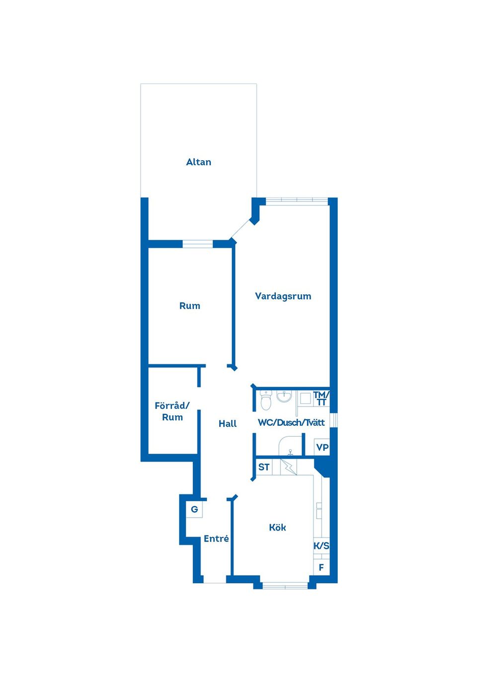 Bostadsrätt, Stenmursgatan 7F, Ulricehamn