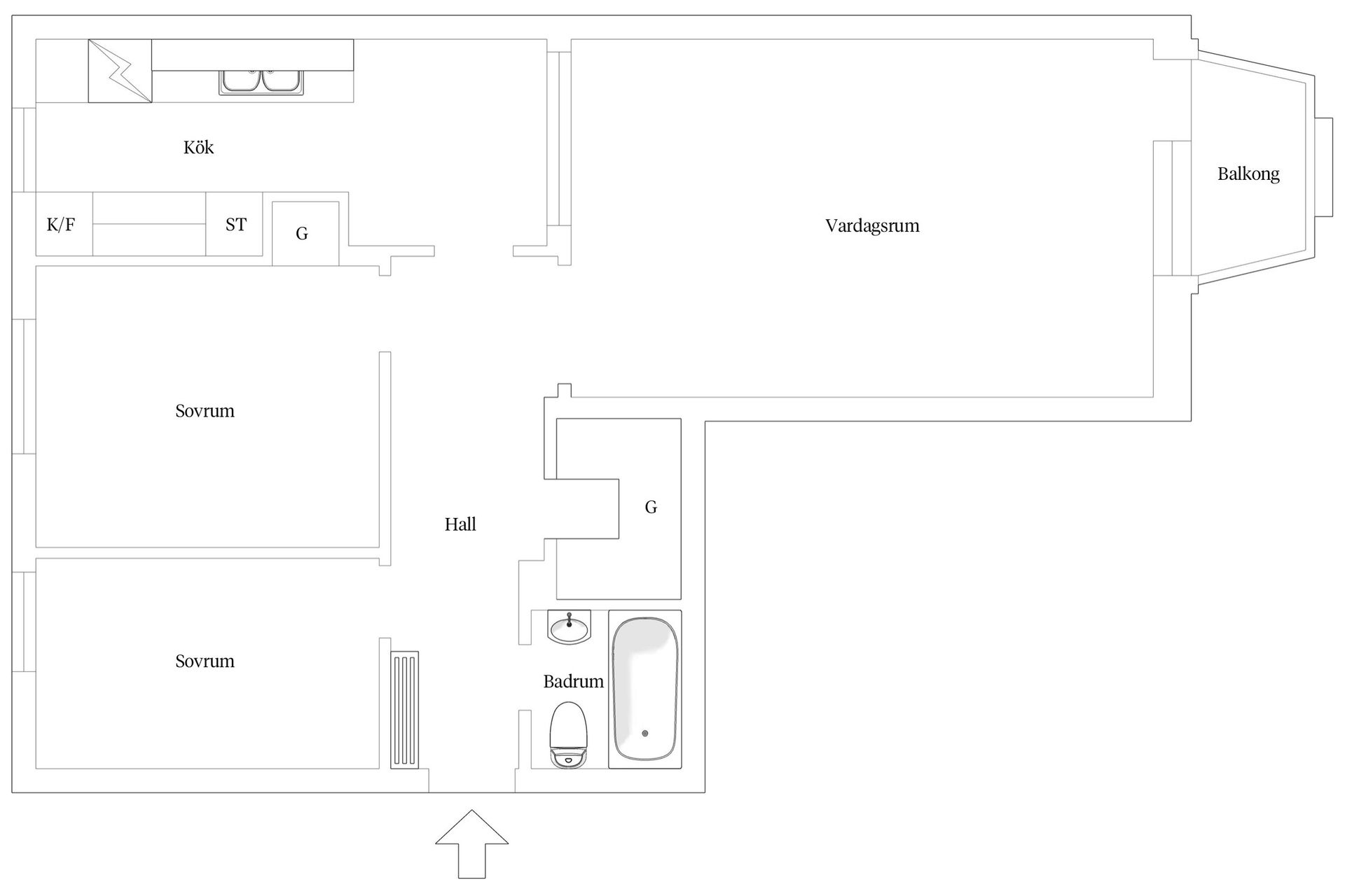 Bostadsrätt, Baskemöllegatan 6A, Östra Sorgenfri, Malmö