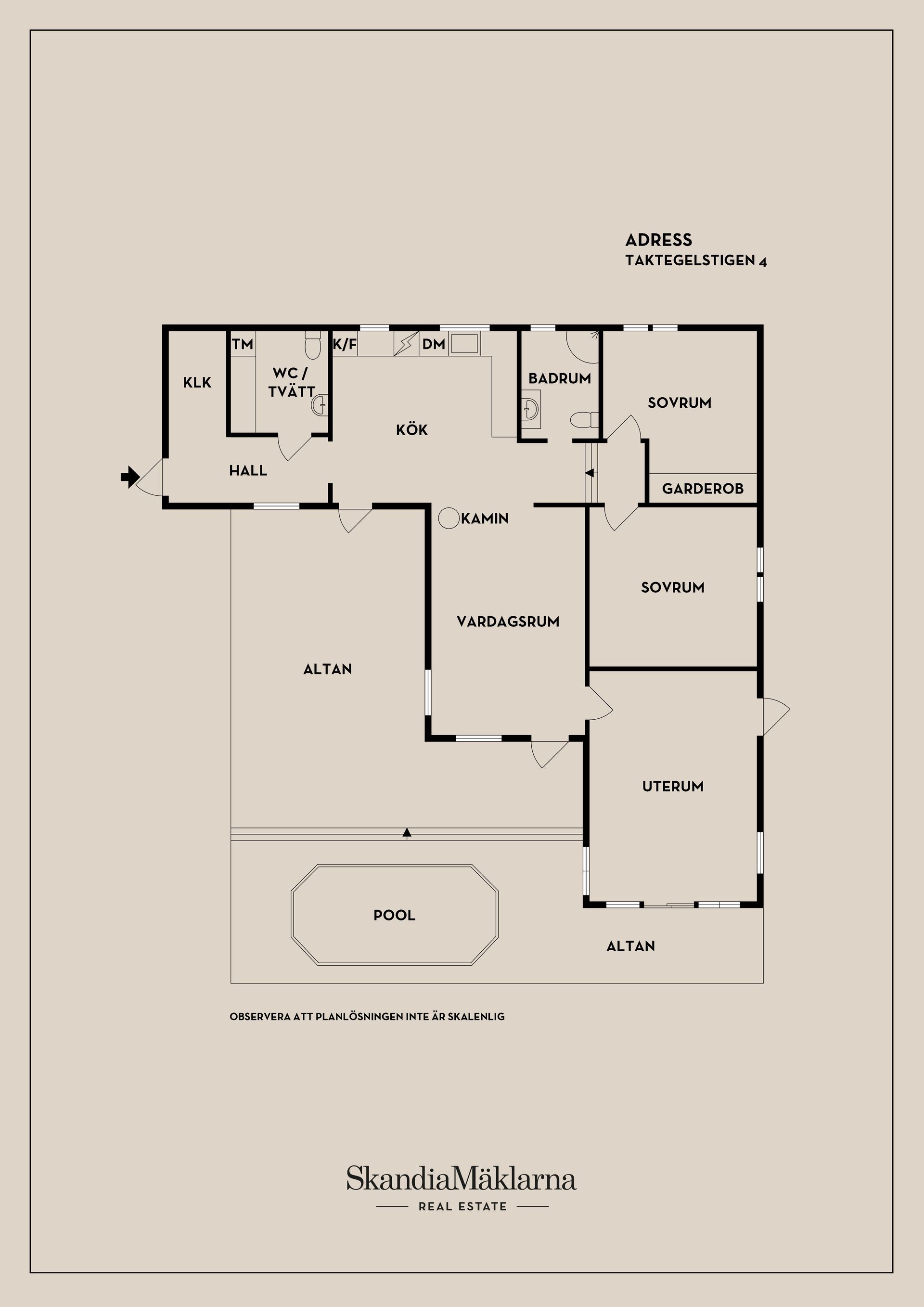 Villa, Taktegelstigen 4, Lastudden, Oxelösund