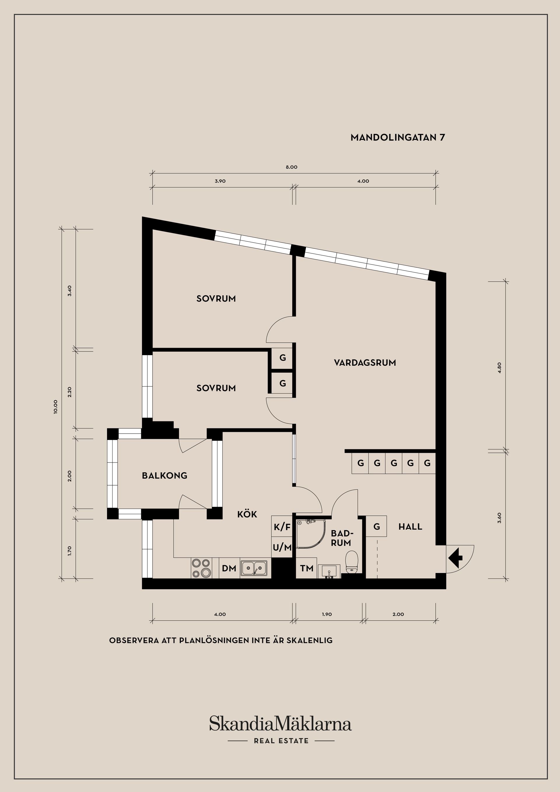 Bostadsrätt, Mandolingatan 7, Ruddalen, Göteborg