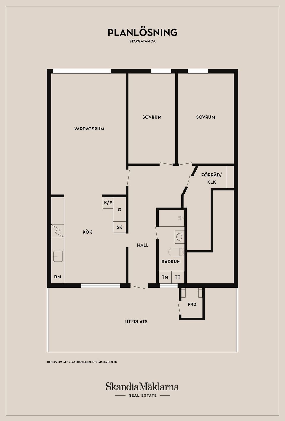 Bostadsrätt, Stävgatan 7A, Edvinshem, Ystad