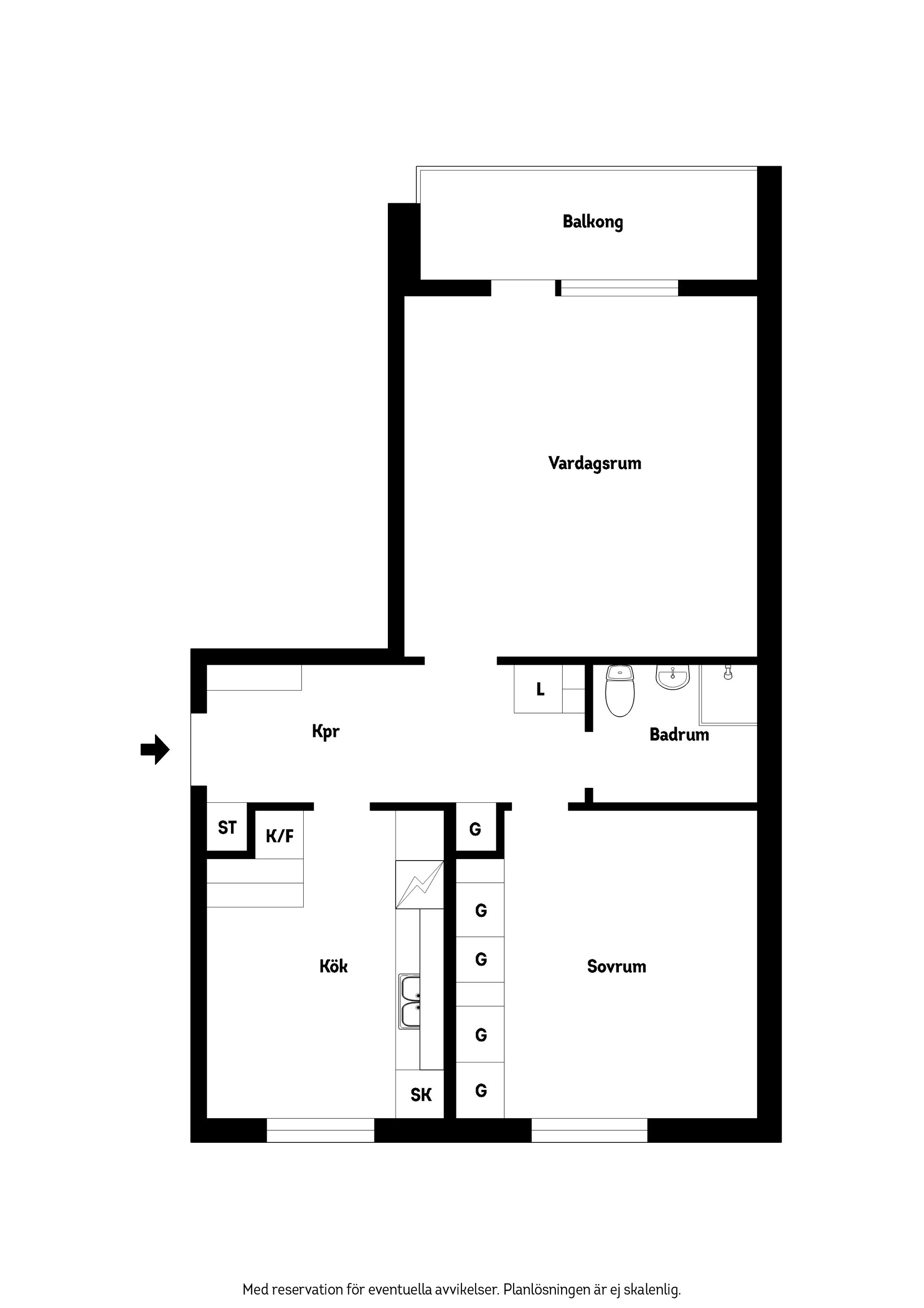 Bostadsrätt, Stockrosgatan 25, Ekhagen, Jönköping