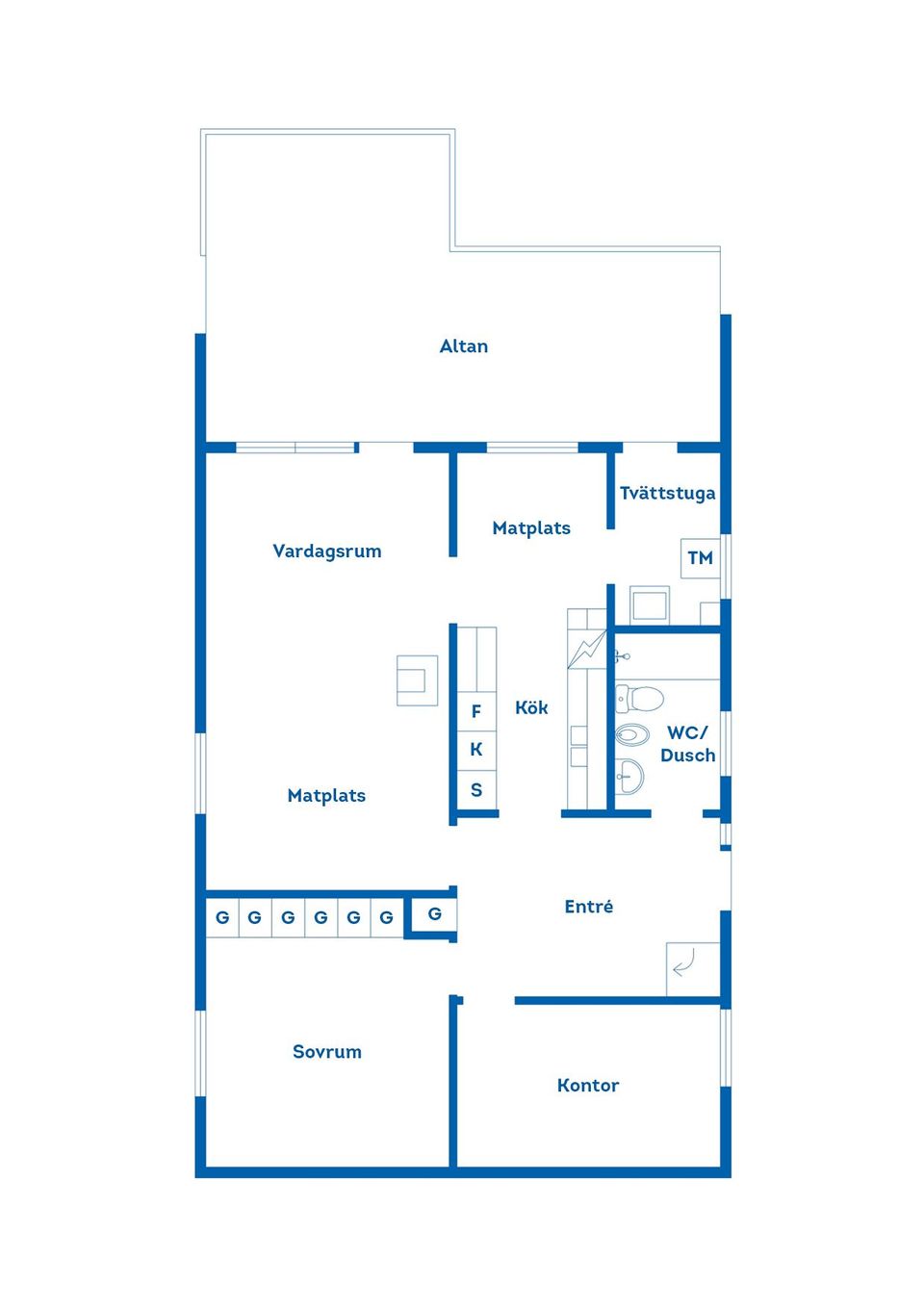 Villa, Hornstäve Hornvinge 1, Vreta Kloster, Linköping