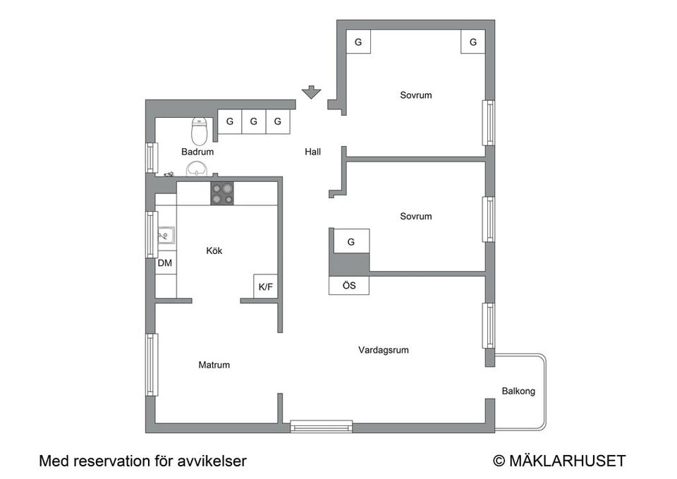 Bostadsrätt, Spannvägen 38, Åkeslund, Stockholm