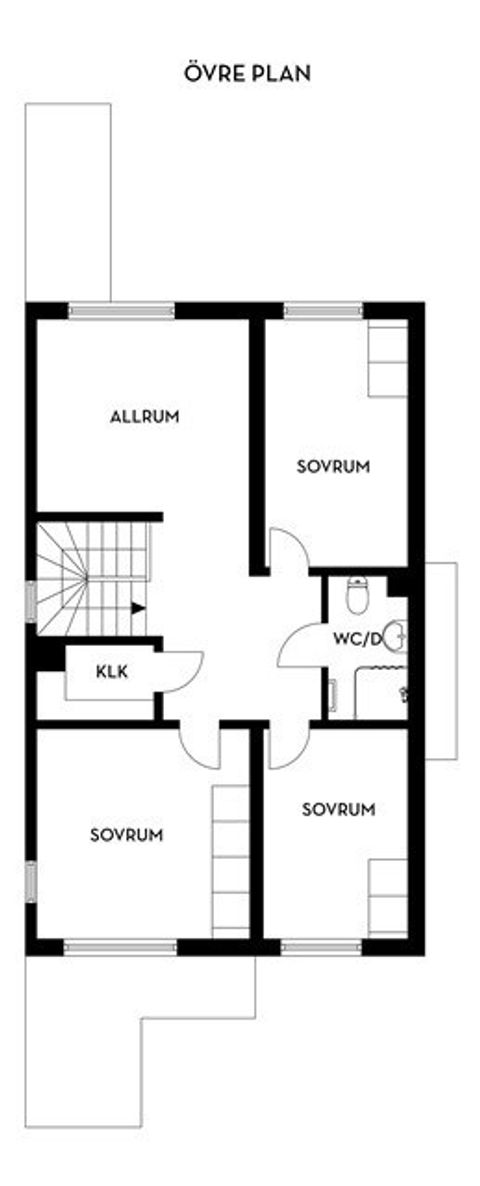 Radhus, Löjtnantsgränd 30, Barkarbystaden, Järfälla