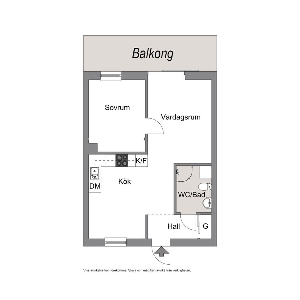 Bostadsrätt, Uppsalavägen 25F, Rimbo, Norrtälje