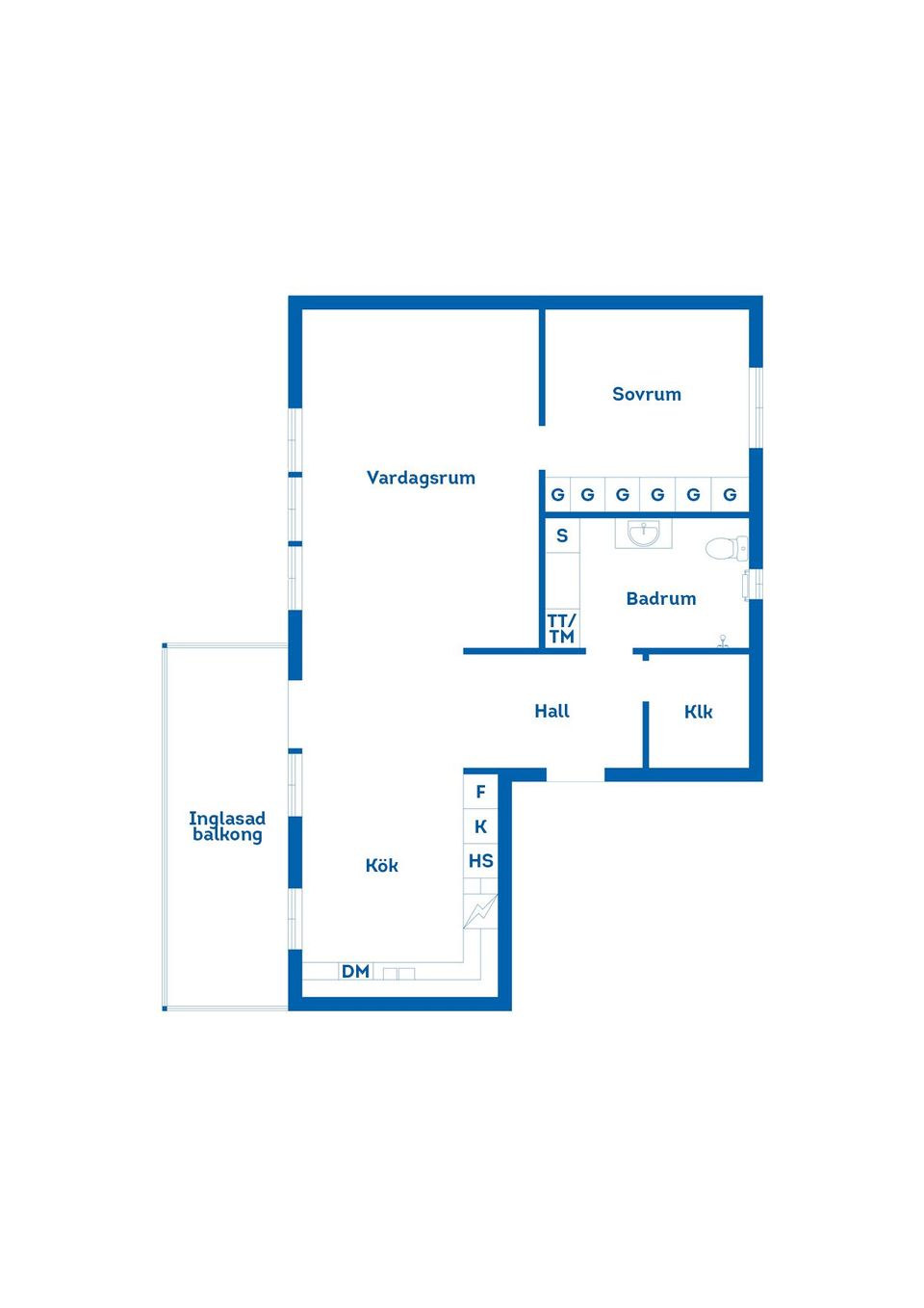 Bostadsrätt, Stuvaregatan 30B, Gävle Strand, Gävle