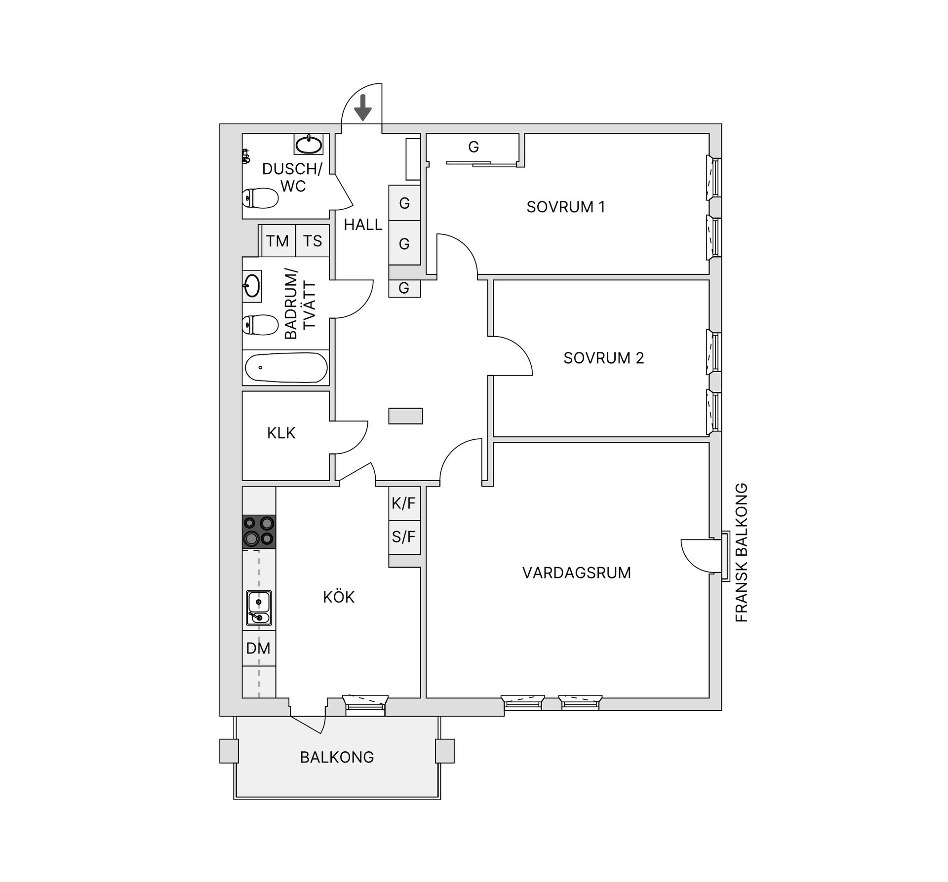 Bostadsrätt, Utövägen 7, Västra Orminge, Nacka