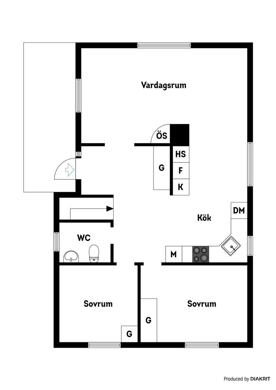 Villa, Rönnvägen 5, Enstaberga, Nyköping