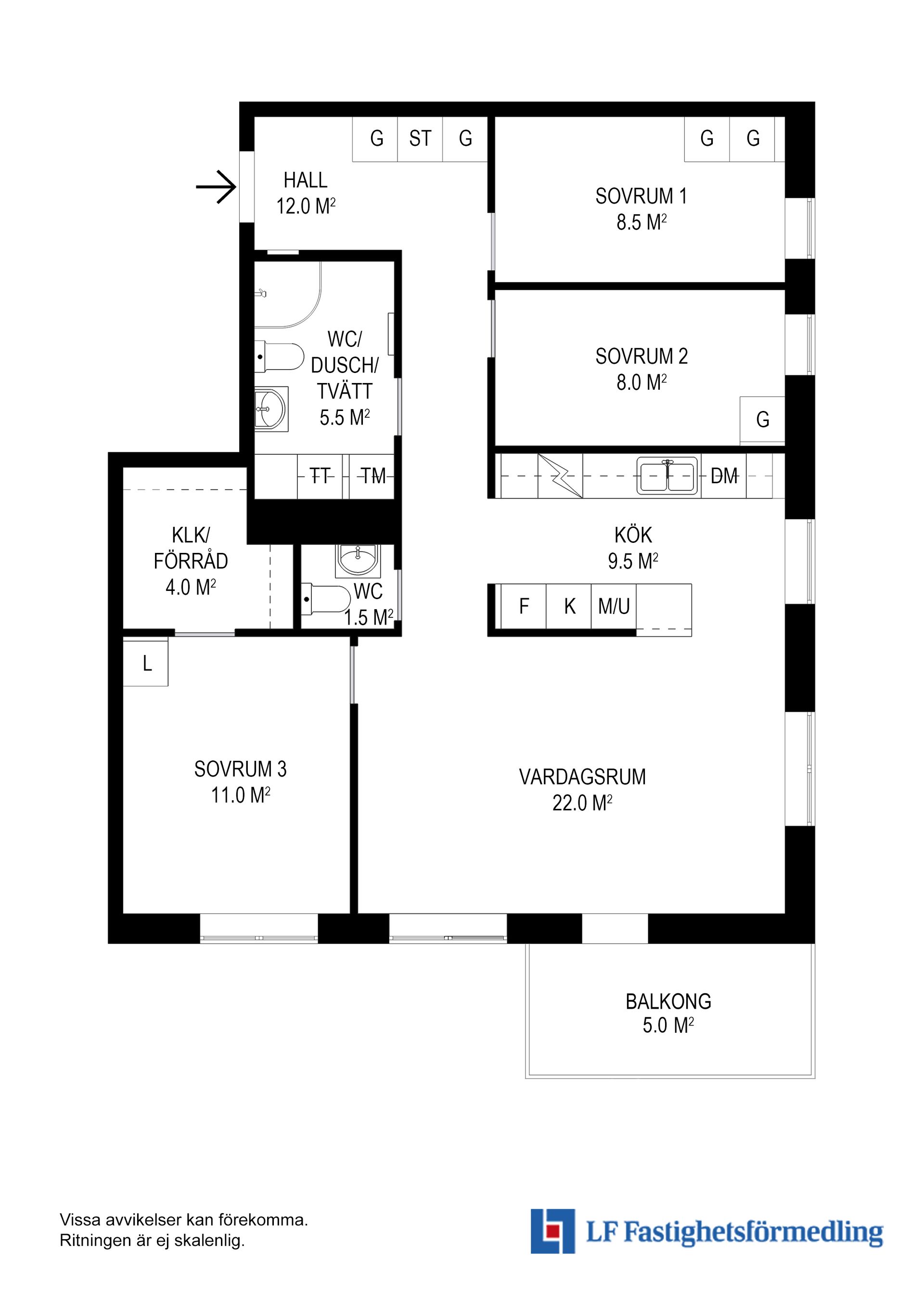 Bostadsrätt, Arenanders promenad 47, Silverdal, Sollentuna