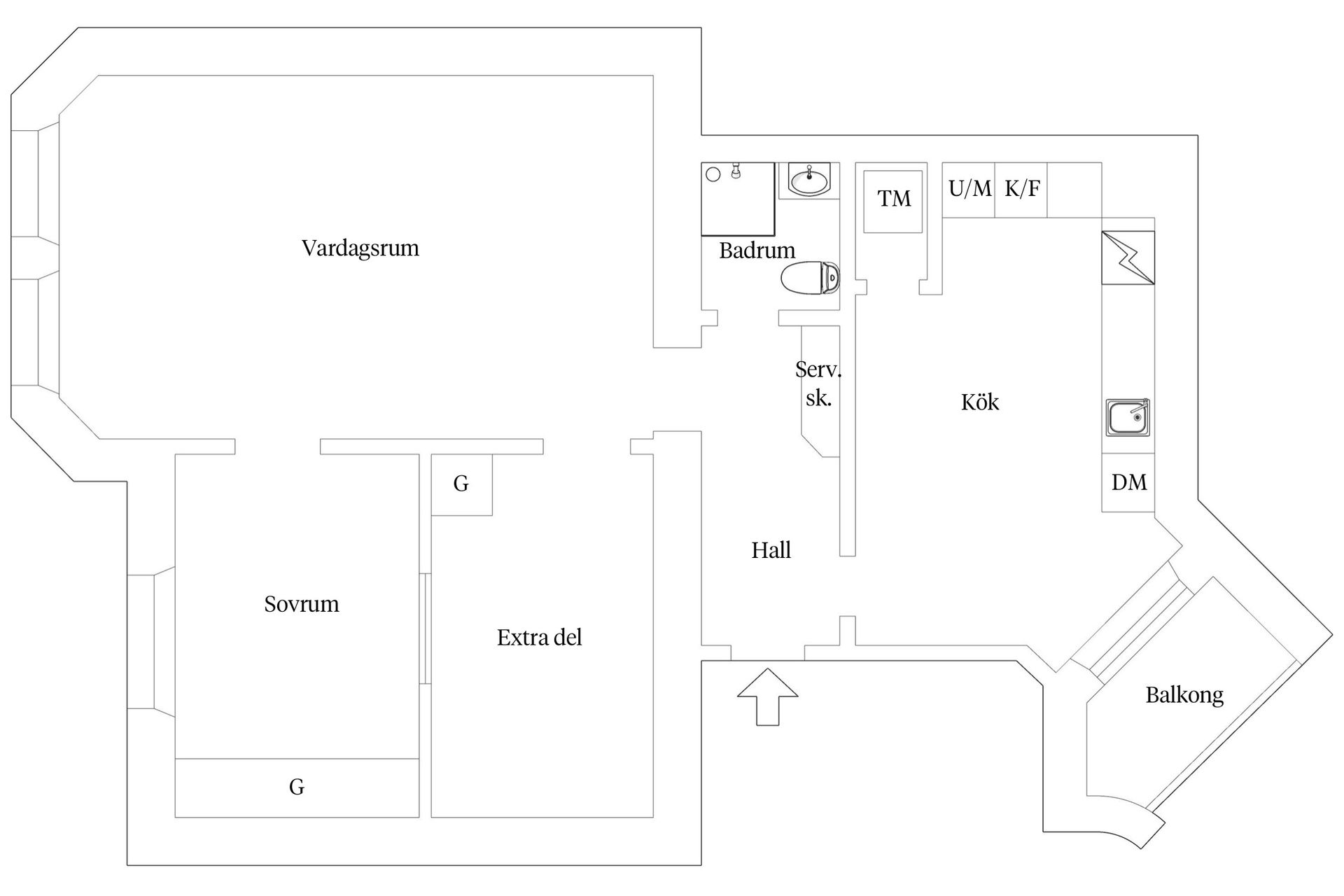 Bostadsrätt, Västmannagatan 71, 4tr, Vasastan, Stockholm