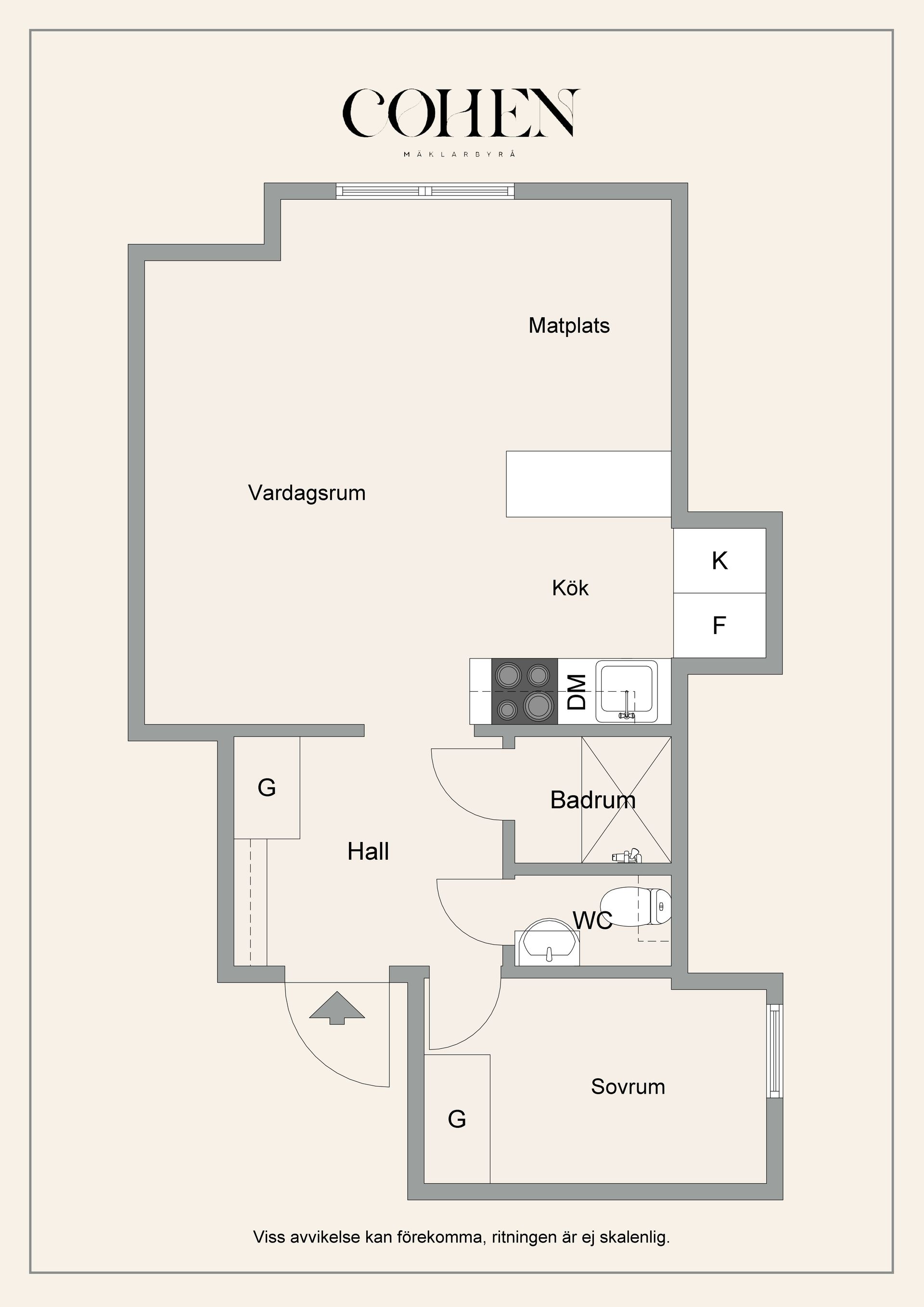 Bostadsrätt, Dragarbrunnsgatan 9B, Centrum, Uppsala