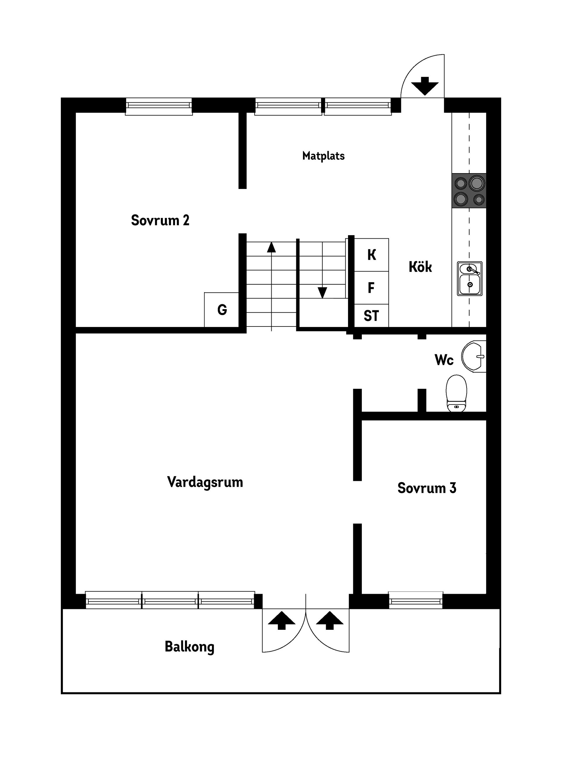 Villa, Radhus, Vikgatan 9B, Nynäshamn