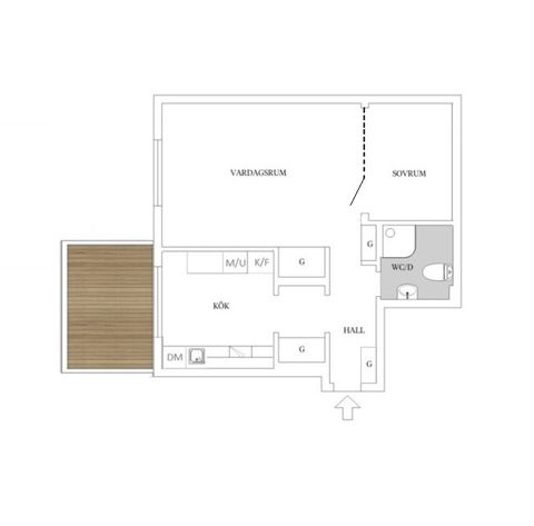 Bostadsrätt, Odelbergsvägen 30, Enskede - Enskede Gård, Stockholm
