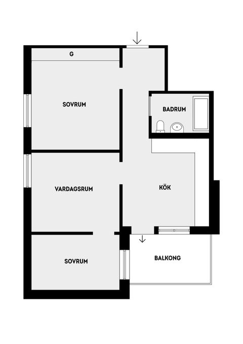 Bostadsrätt, Flygkårsvägen 17, Hägernäs, Täby