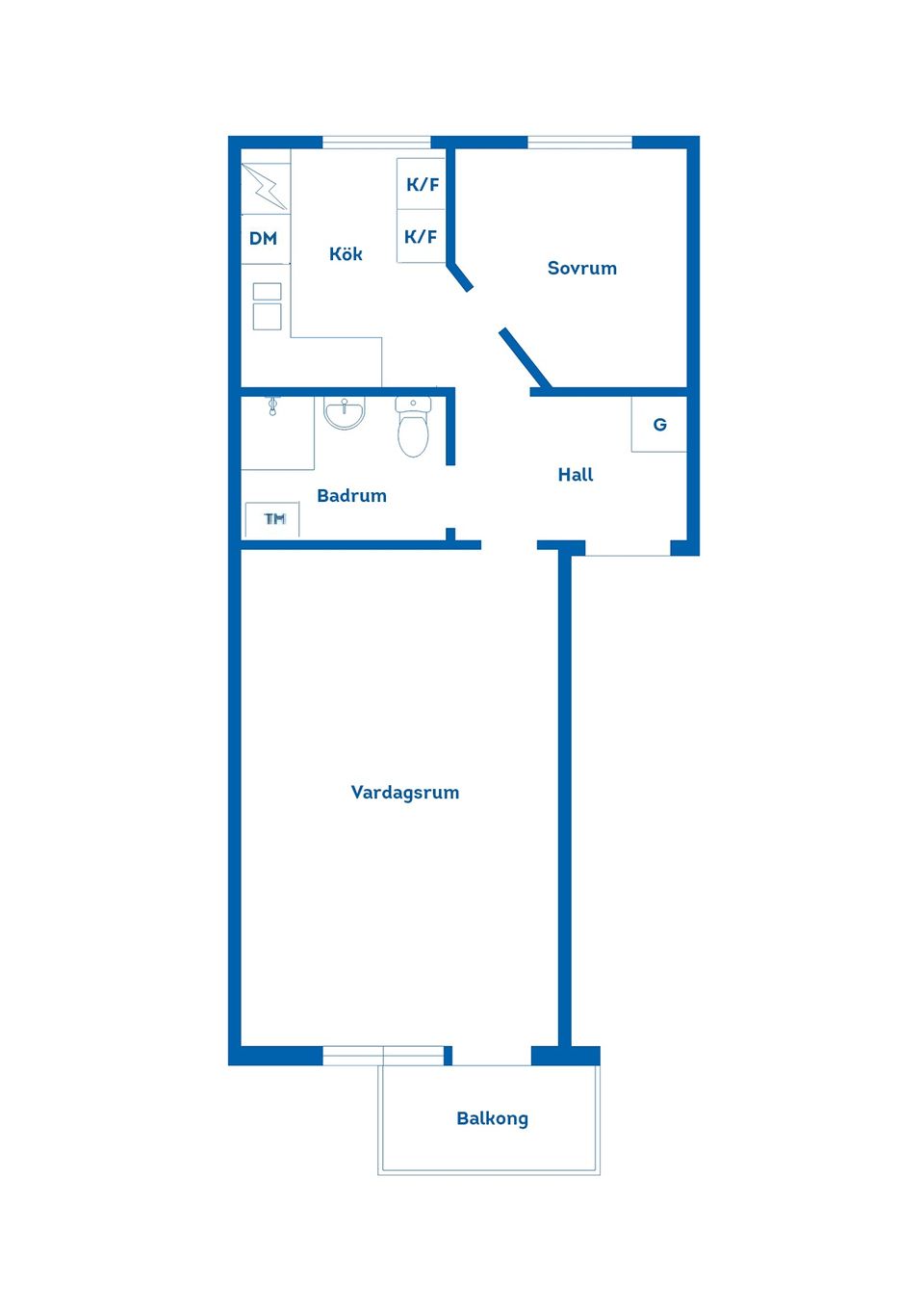 Bostadsrätt, Fleminggatan 18B, Södertull, Gävle