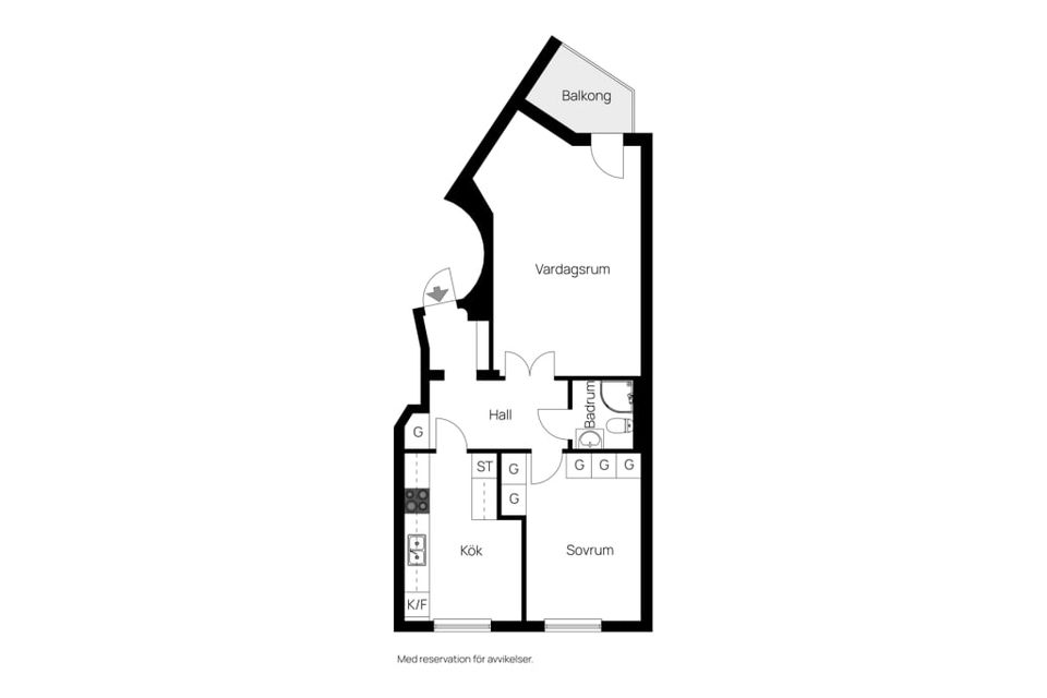 Bostadsrätt, Kyrkvärdsvägen 5, Almby, Örebro