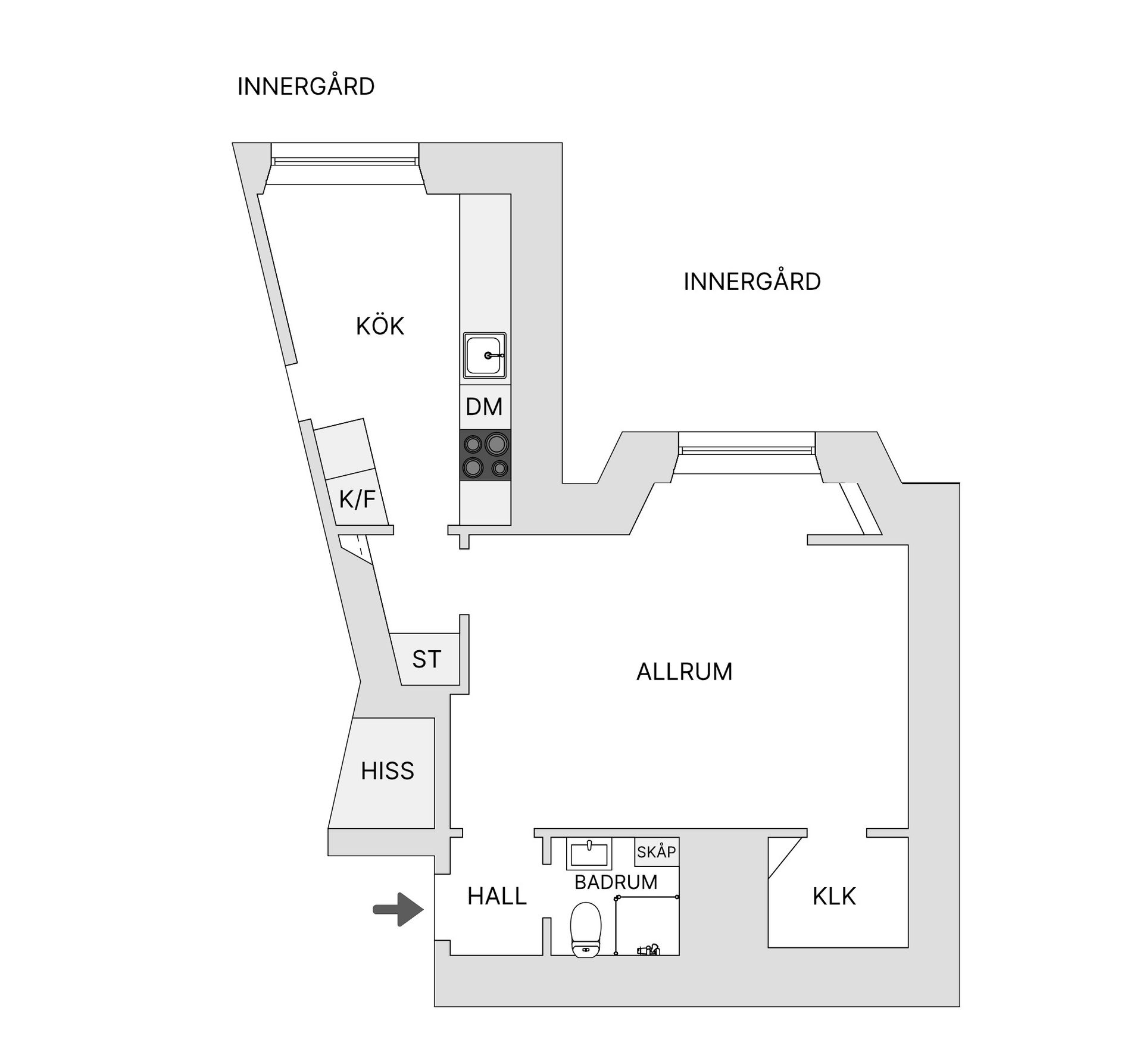 Bostadsrätt, Eriksbergsgatan 9, Östermalm, Stockholm