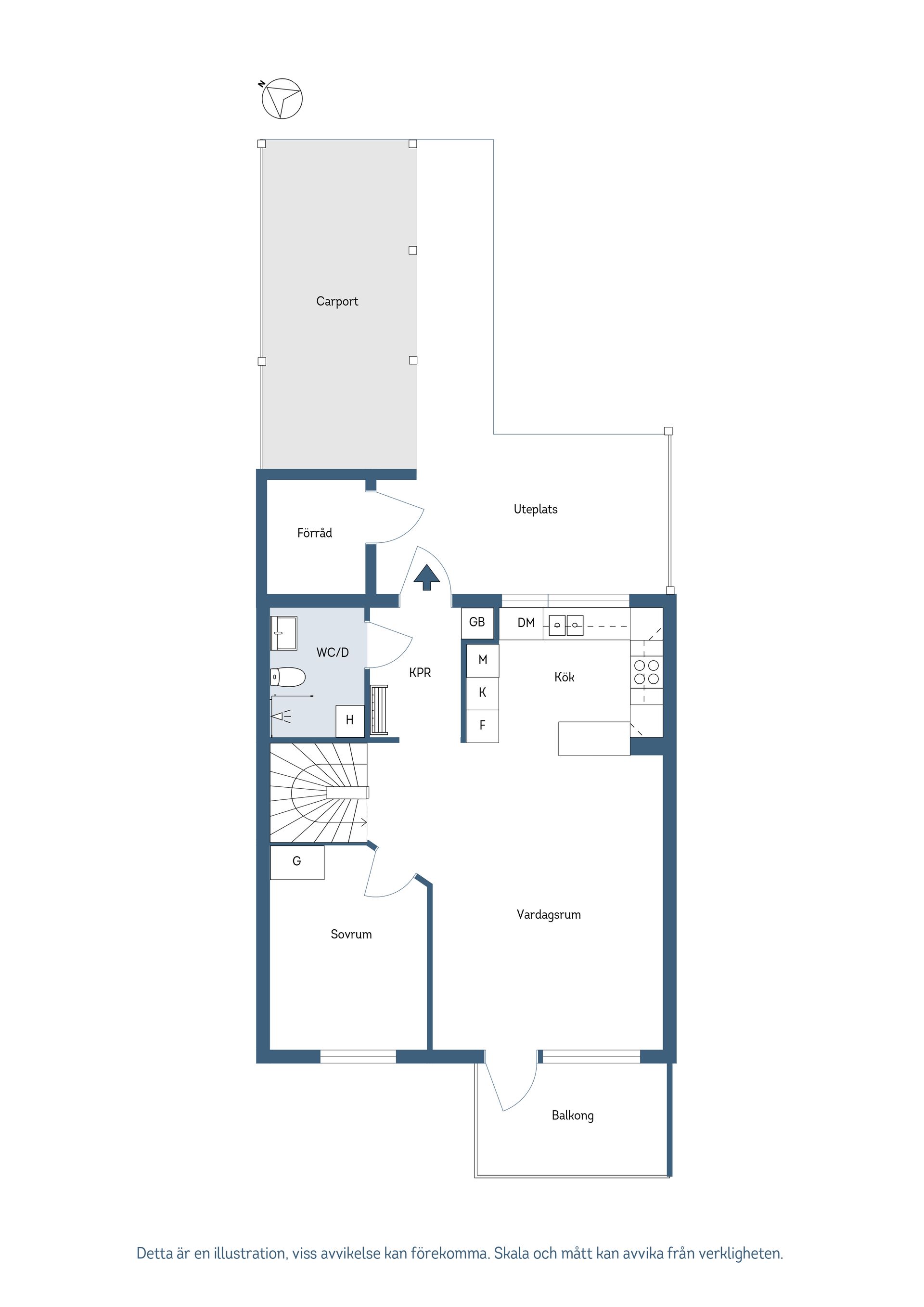 Bostadsrätt, Radhus, Billingstorpsvägen 1B, Billingssluttningen, Skövde
