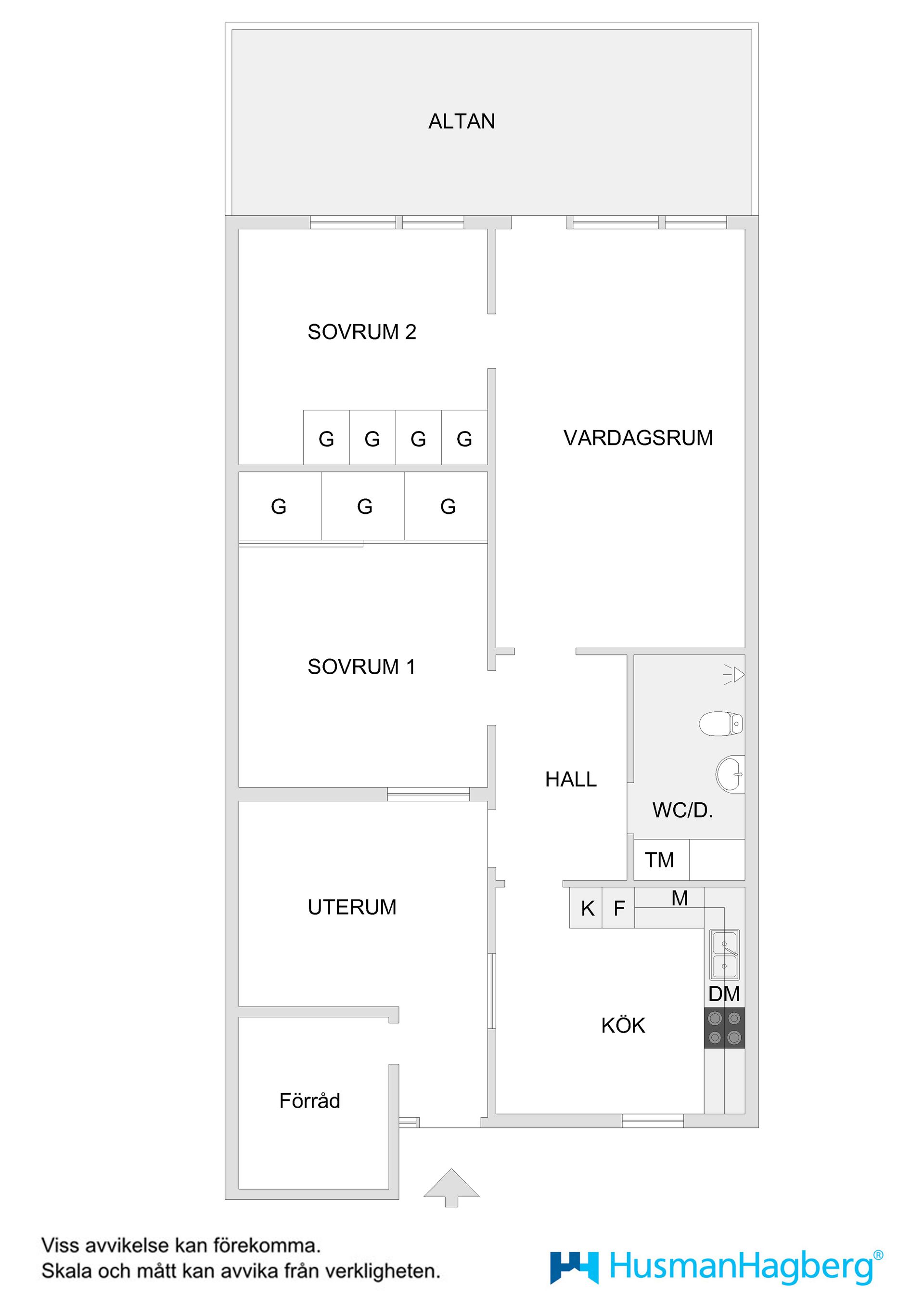 Villa, Radhus, Mårdvägen 54, Mariedal, Umeå