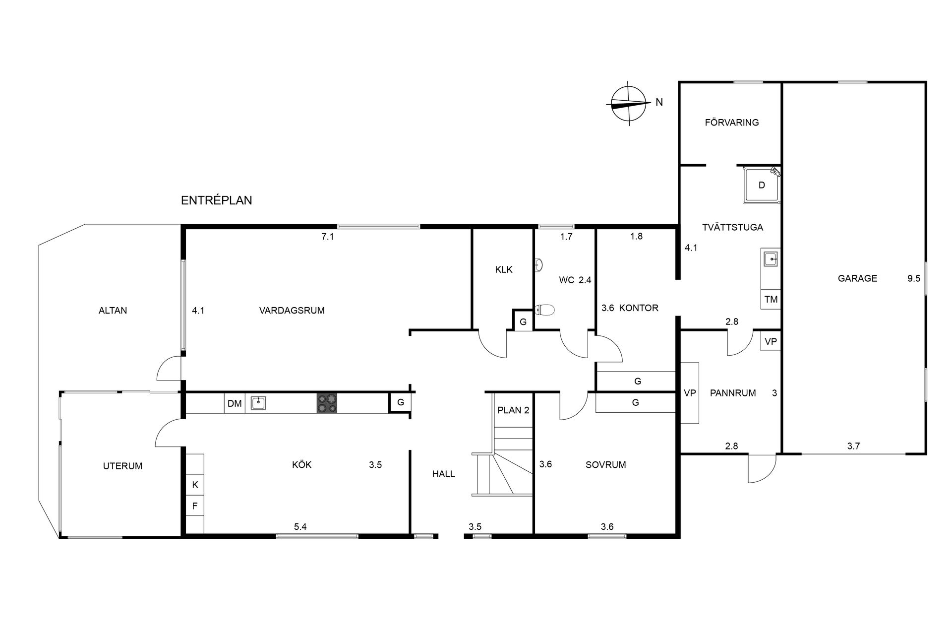 Villa, Heden 105, Vänersborg
