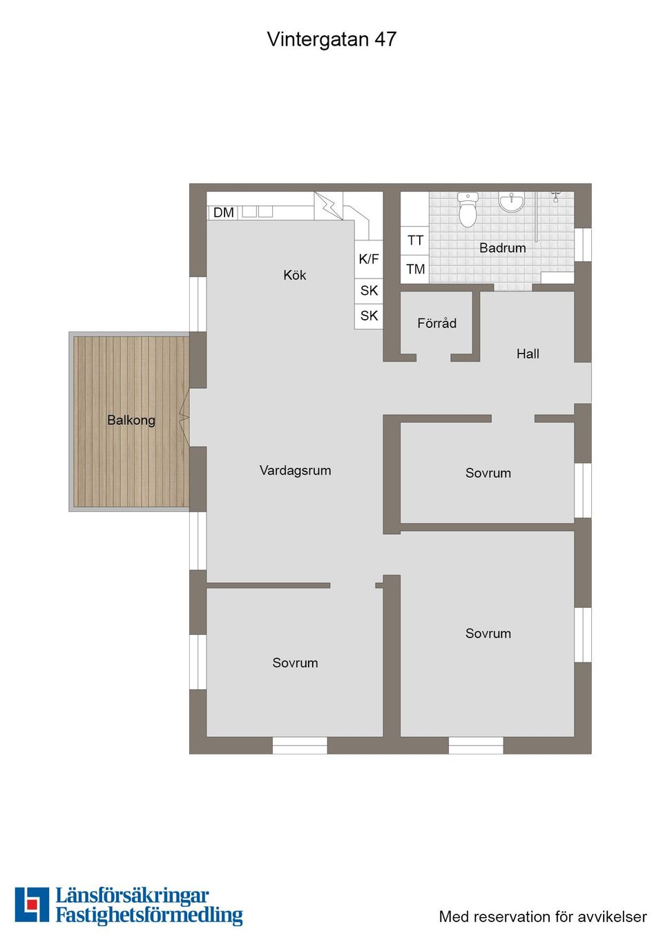 Bostadsrätt, Vintergatan 47, Gånsta, Enköping