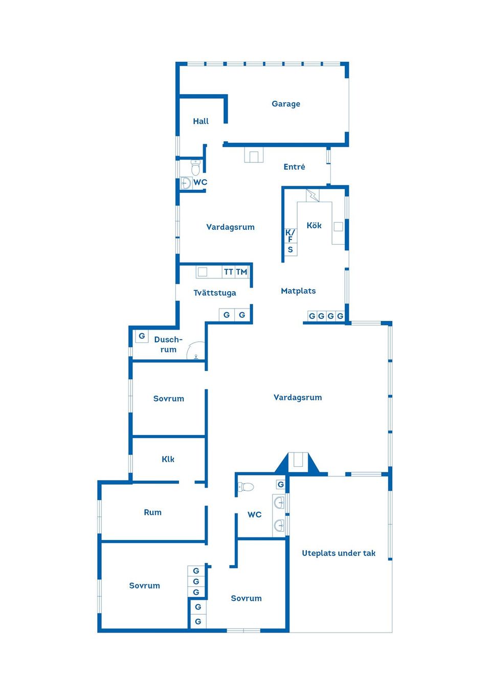 Villa, Tråvad Tråvadsbro 2, Tråvad, Vara