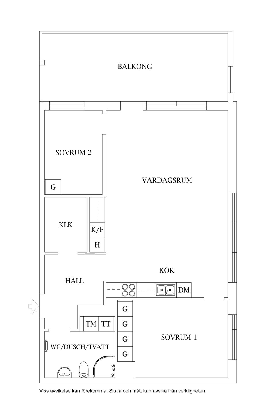 Bostadsrätt, Prästgårdsgatan 1, Centrum, Ulricehamn