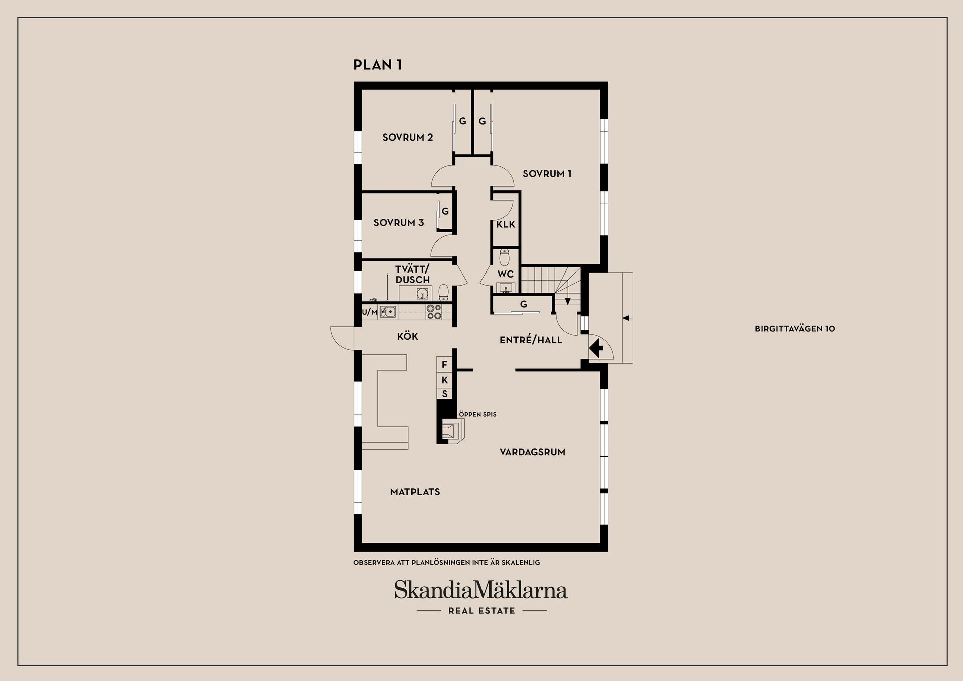 Villa, Birgittavägen 10, Vellinge